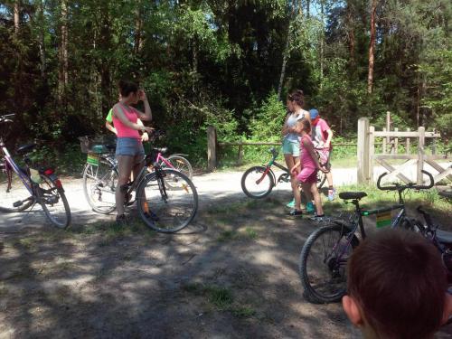 Zwierzyniec 2016 roztocze pzremierzaliśmy także na rowerach